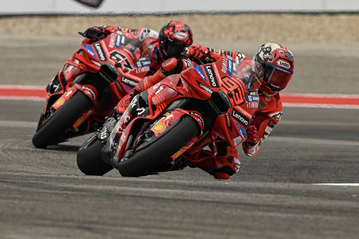Marc Marquez vince anche la Sprint di Austin, Bagnaia terzo
