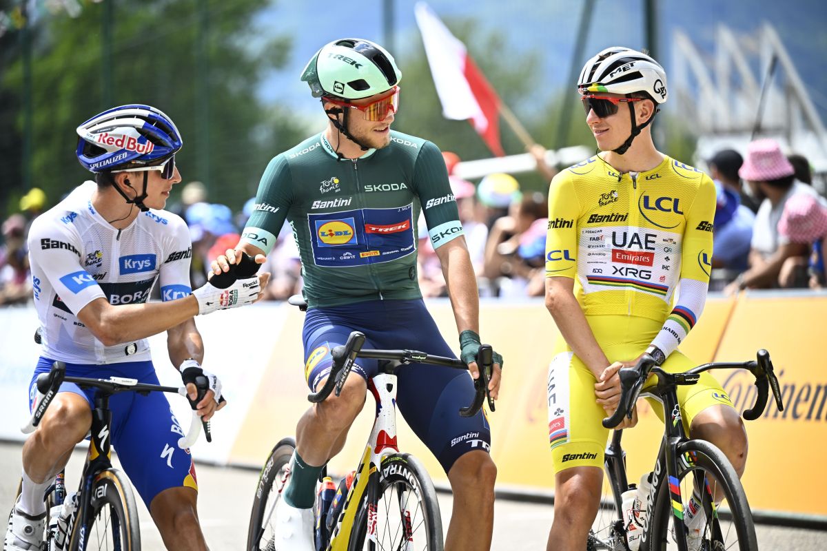 Al Tour 4° trionfo di Pogacar, festa per Milan e Van Aert