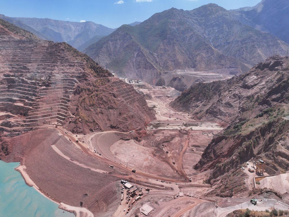 Webuild, prende forma la diga di Rogun in Tajikistan Webuild, prende forma la diga di Rogun in Tajikistan