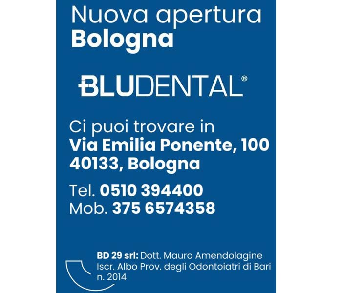 Bludental arriva a Bologna Emilia Ponente Bludental arriva a Bologna Emilia Ponente