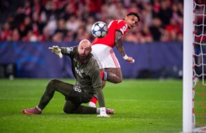 Il Napoli va ko in Champions, a Lisbona vince il Benfica 2-0