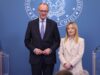 Meloni incontra Merz “Italia-Germania mai così vicine, con Usa cooperazione salda”