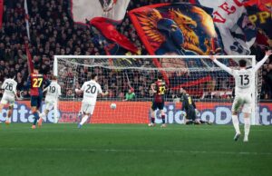 Genoa-Napoli 2-3, al 95° decide il rigore di Hojlund