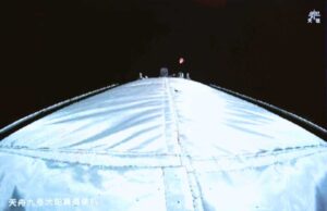 Cina, la navetta di rifornimento Tianzhou-9 rientra nell’atmosfera