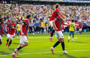 Norvegia avanti con doppietta Haaland, il Brasile di Ancelotti saluta il Mondiale