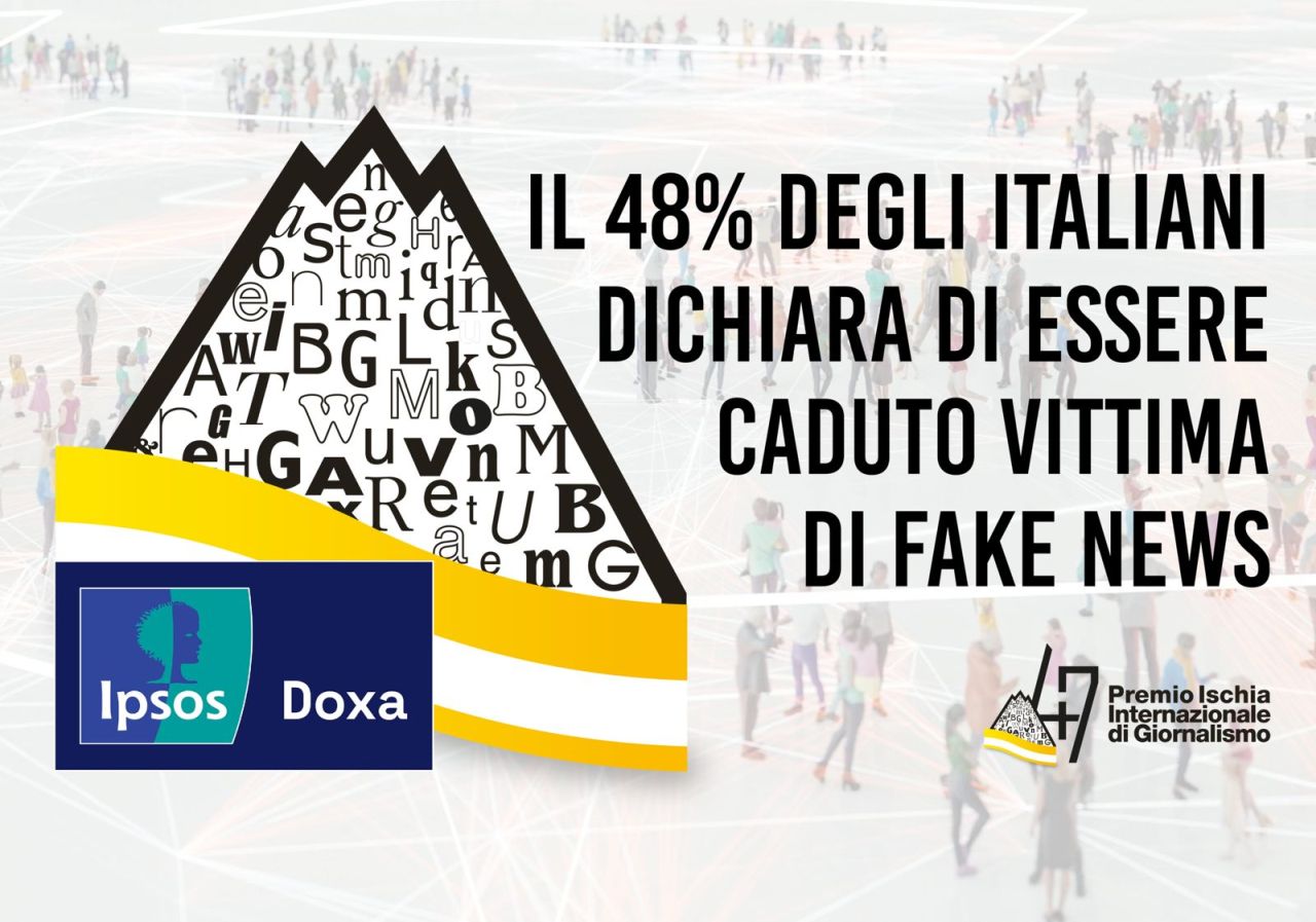 Al Premio Ischia i risultati Ipsos Doxa, il 48% degli italiani vittima di fake news Al Premio Ischia i risultati Ipsos Doxa, il 48% degli italiani vittima di fake news