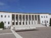 Crolla parte edificio Tribunale a Bolzano