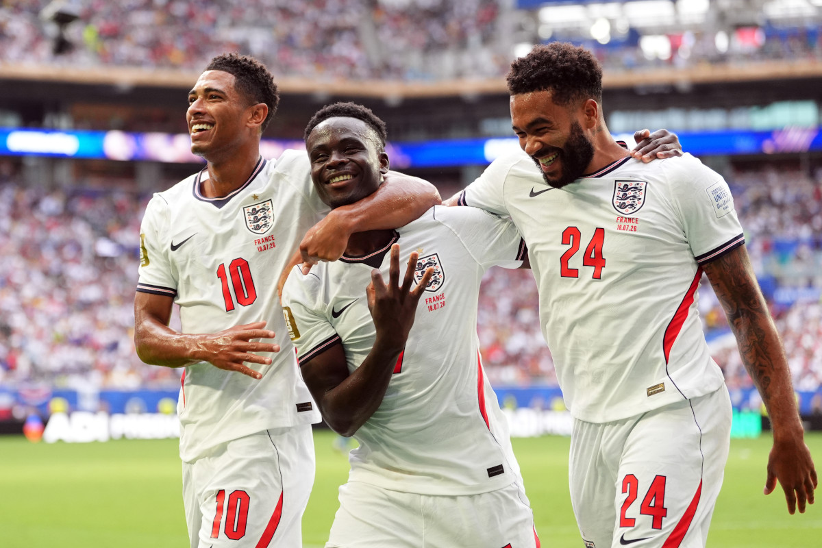 Show fra Francia e Inghilterra, la tripletta di Saka vale il terzo posto Show fra Francia e Inghilterra, la tripletta di Saka vale il terzo posto
