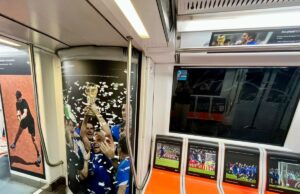 Atac, “Tra sport e trasporto” la mostra di foto nei vagoni della metro A