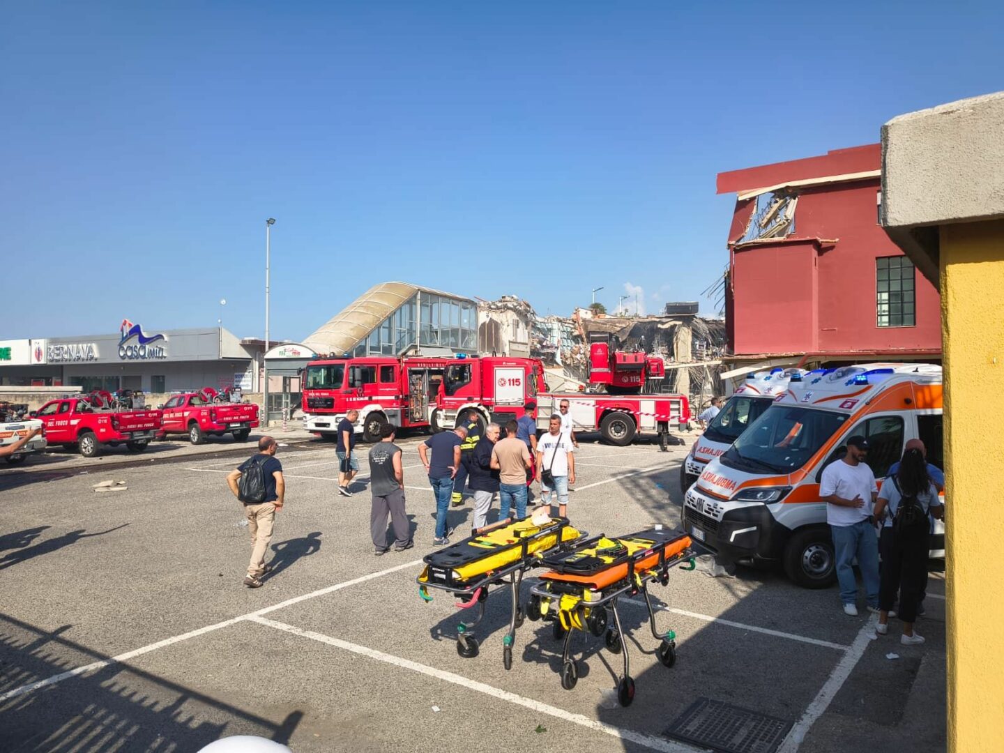 Messina, recuperata quarta vittima del crollo a Pistunina Messina, recuperata quarta vittima del crollo a Pistunina